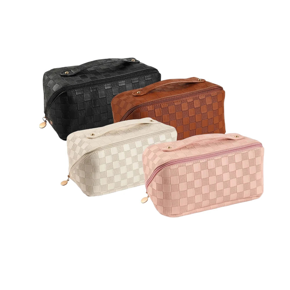 trousse de toilette cuir