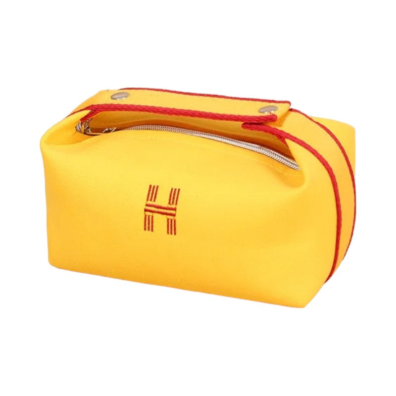trousse de toilette pour voyager Jaune