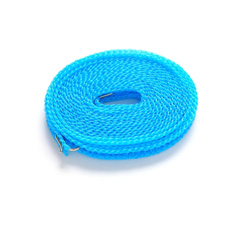 corde a linge nylon Bleu 5m