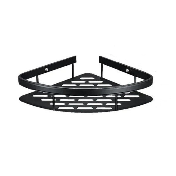 Questech Decor Porte-savon De Douche, à Pattes Pour Nouvelle Construction, étagère De Douche D'angle Pour Murs De Douche Carrelés, étagère De Douche à Pattes Géométriques De 12,7 Cm, Finition Nickel