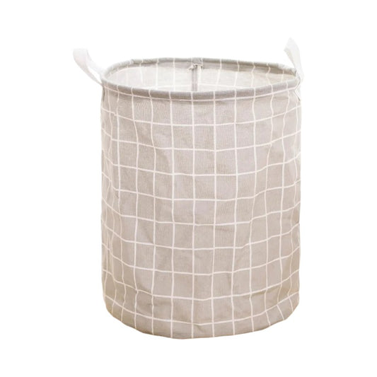 petit panier linge sale gris