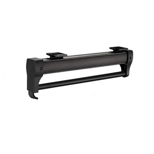 porte cintre coulissant Noir 25 cm