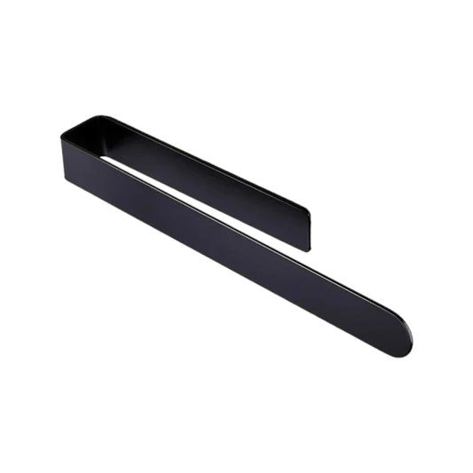 porte serviette adhesif Noir