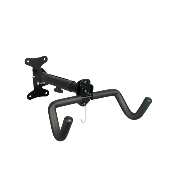 Support Vertical Pour Vélos 5 Places - Charge Max 160 Kg, Acier Carbone, Crochets Réglables, Idéal Garage Ou Cave