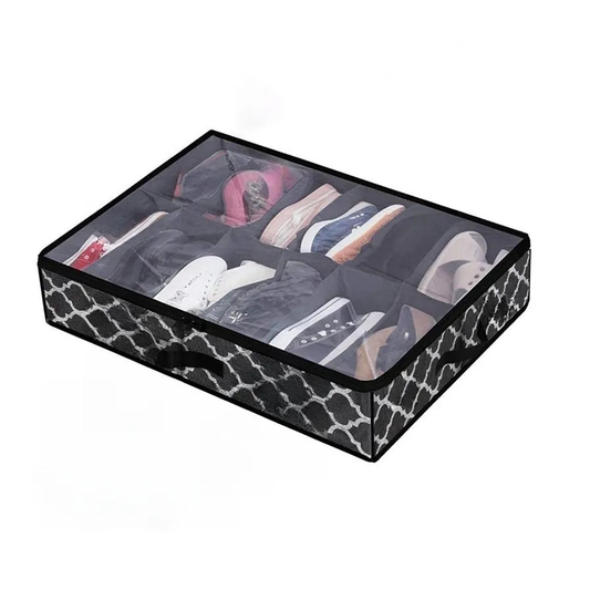 sac rangement chaussures Noir