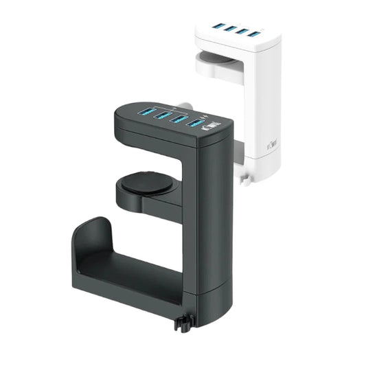 support casque hub usb